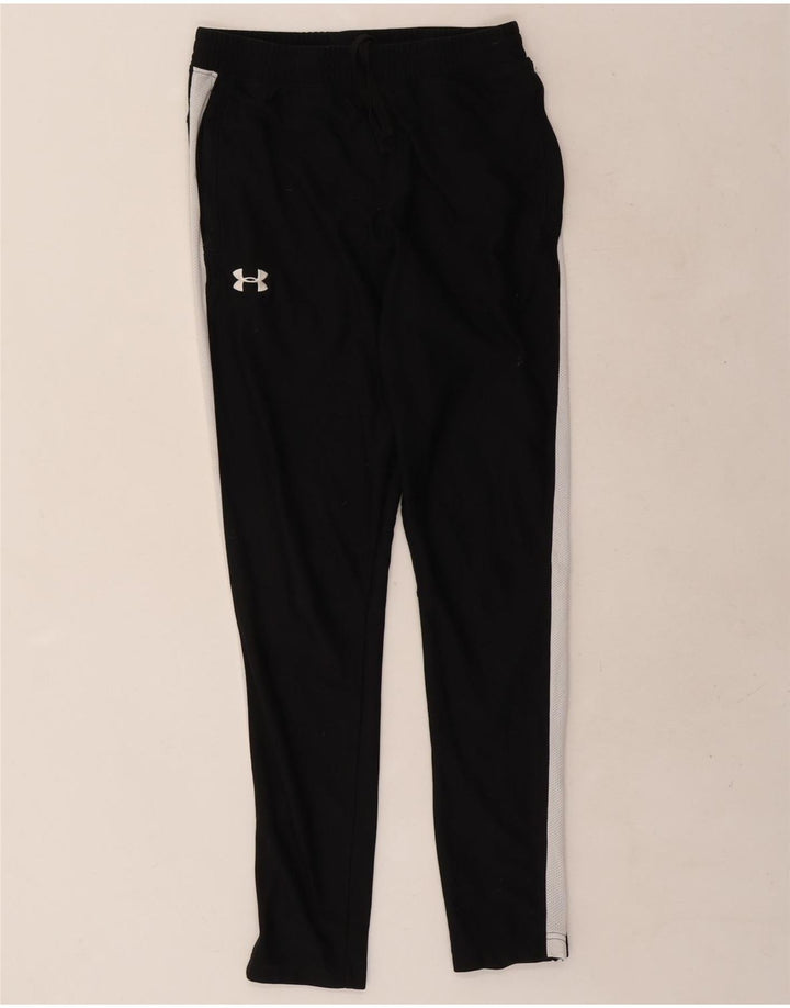 Under Armour Herren-Trainingshose aus mittelschwarzem Colourblock-Polyester