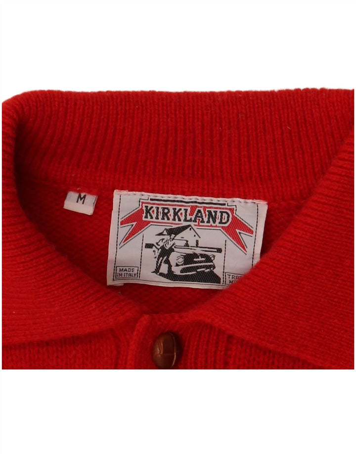 Kirkland Herren-Pullover mit Rollkragen, Mittelrot