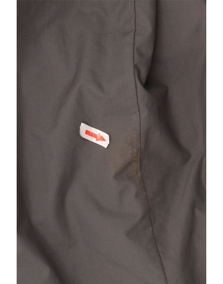 SUPERDRY Herren-Windjacke mit Kapuze, UK 38, mittelgraues Nylon