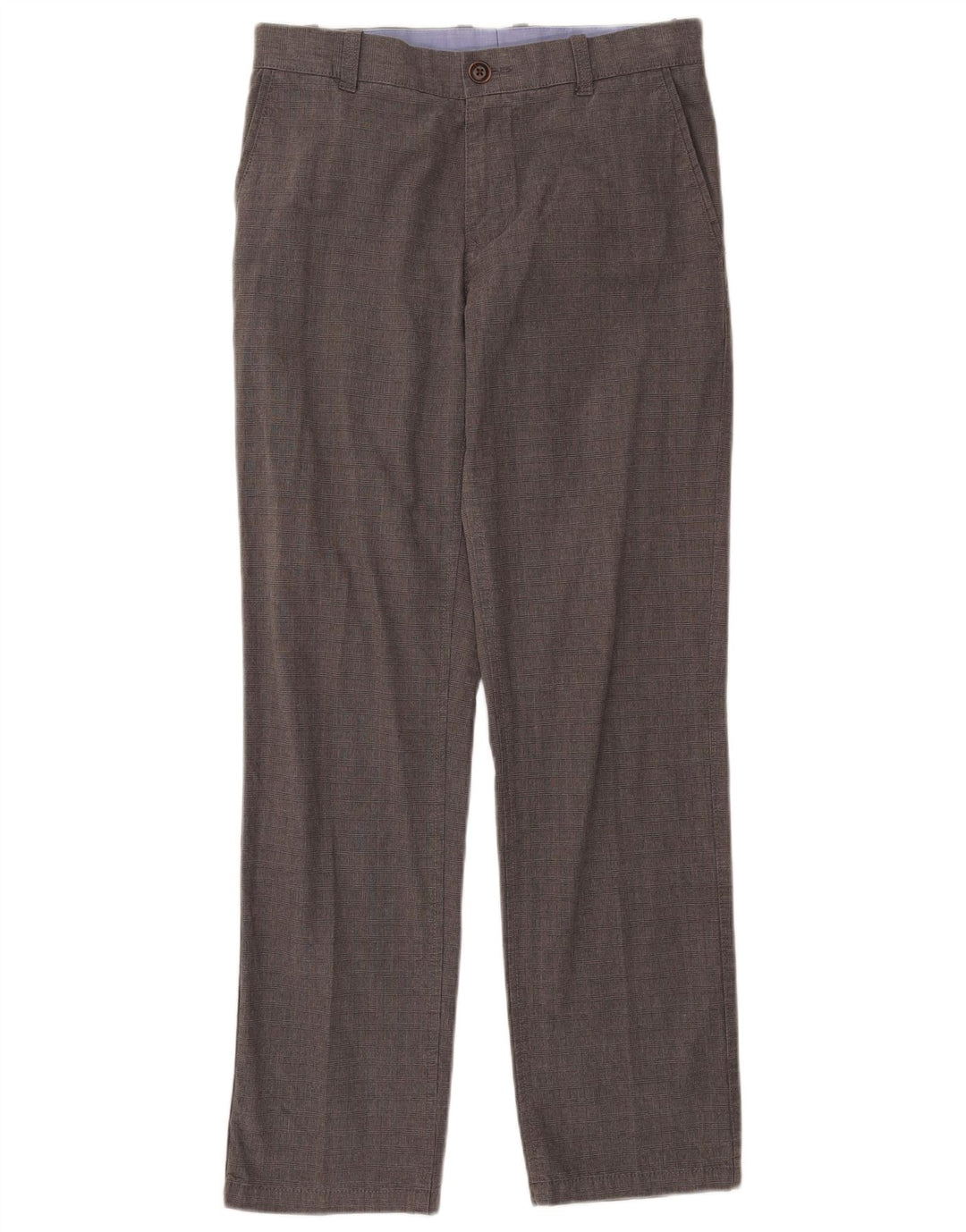 Tommy Hilfiger Herren gerade Chinohose W30 L30 graue Baumwolle