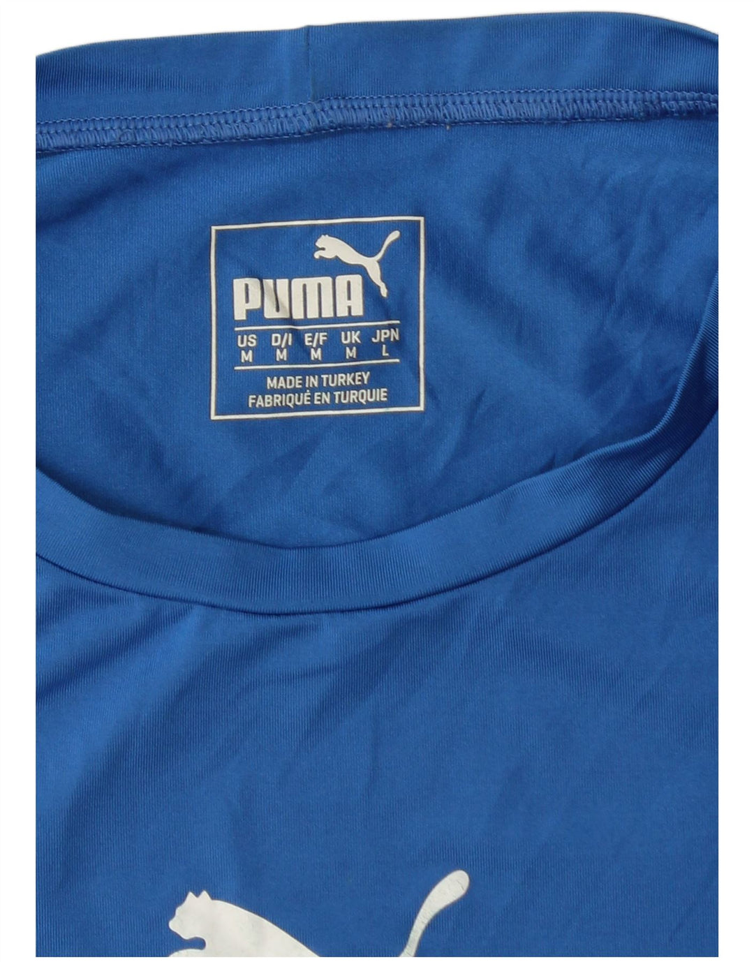 PUMA Herren T-Shirt Top Mittelblau