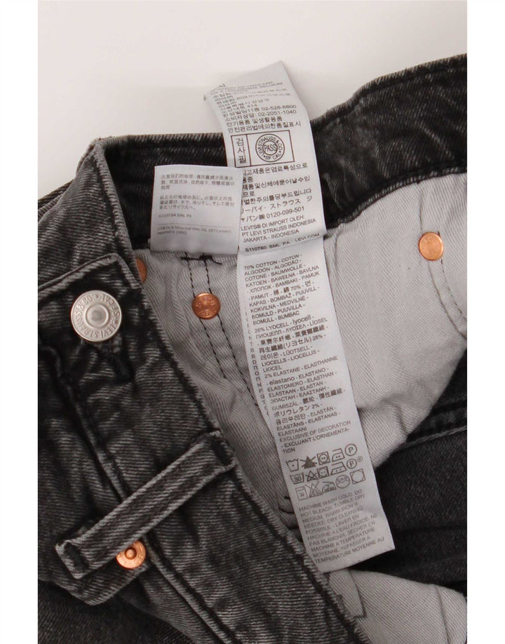 Levi's Herren 514 Straight Jeans W34 L30 Graue Baumwolle