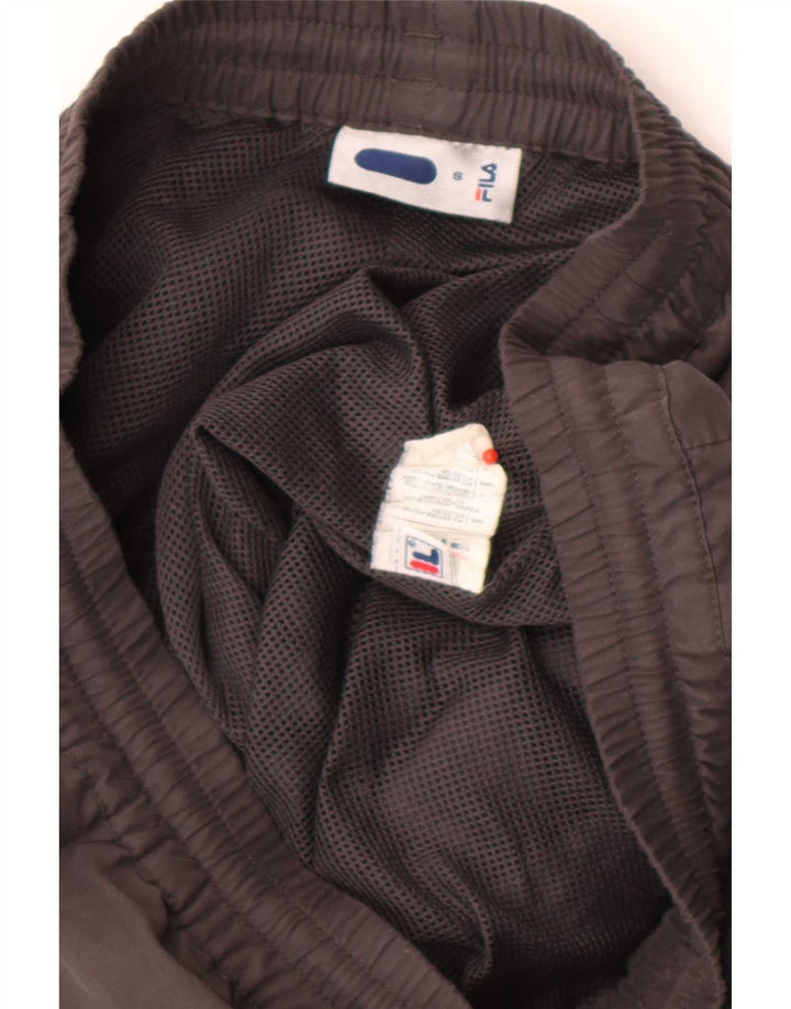 Fila Herren-Trainingshose mit Grafik, Jogginghose, klein, grau, Polyester