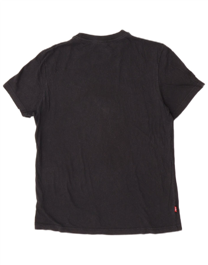 Levi's Herren-T-Shirt mit Grafik, mittelschwarze Baumwolle