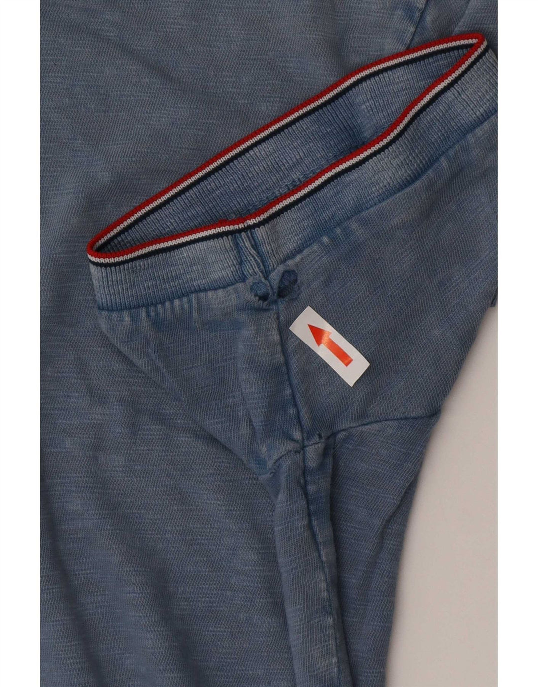 Tommy Hilfiger Herren T-Shirt Top Large Blau Baumwolle