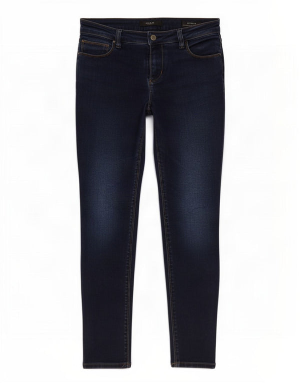 Guess Damen Beverly Skinny Jeans W28 L27 Marineblau