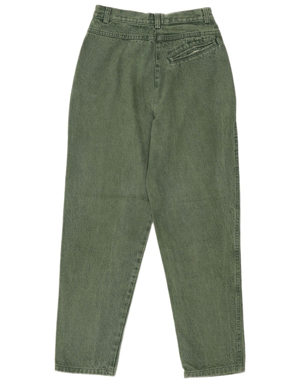 Iceberg Damen High Rise Tapered Jeans IT 42 Medium W24 L27 Grün