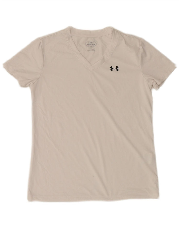Under Armour Herren T-Shirt Top XS Weiß Polyester
