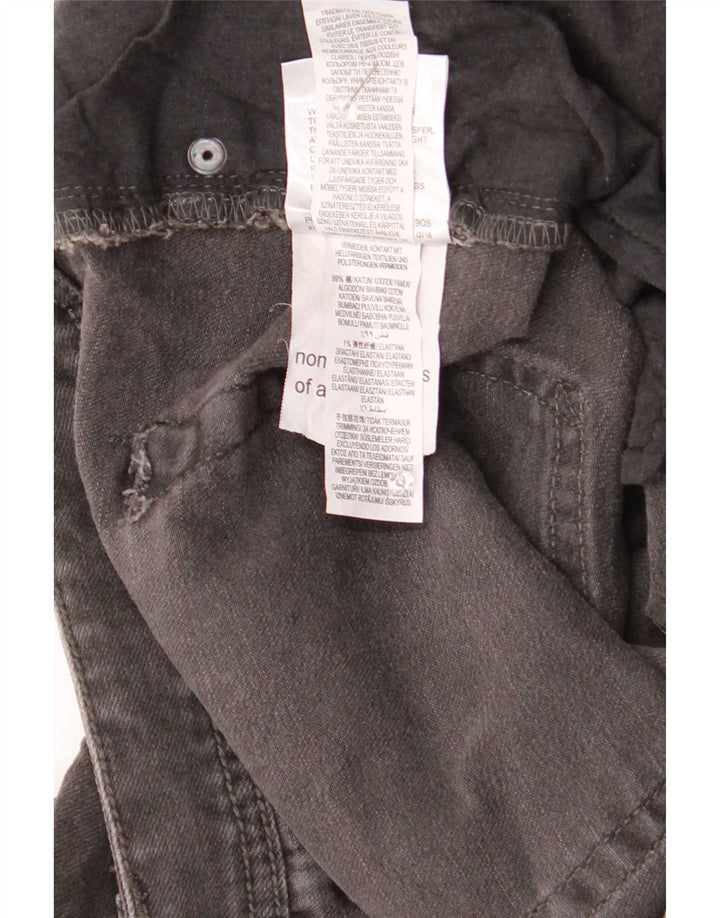Marks & Spencer Herren Slim Jeans W38 L27 Graue Baumwolle