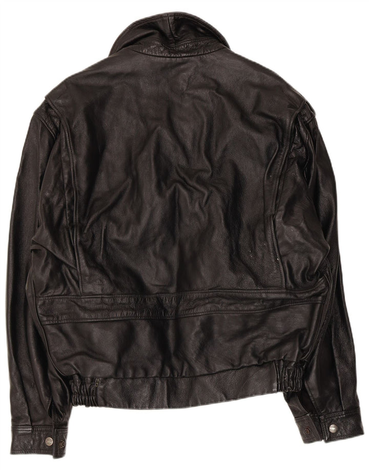 Garage Herren Militär Bomberjacke UK 38 Medium Schwarz