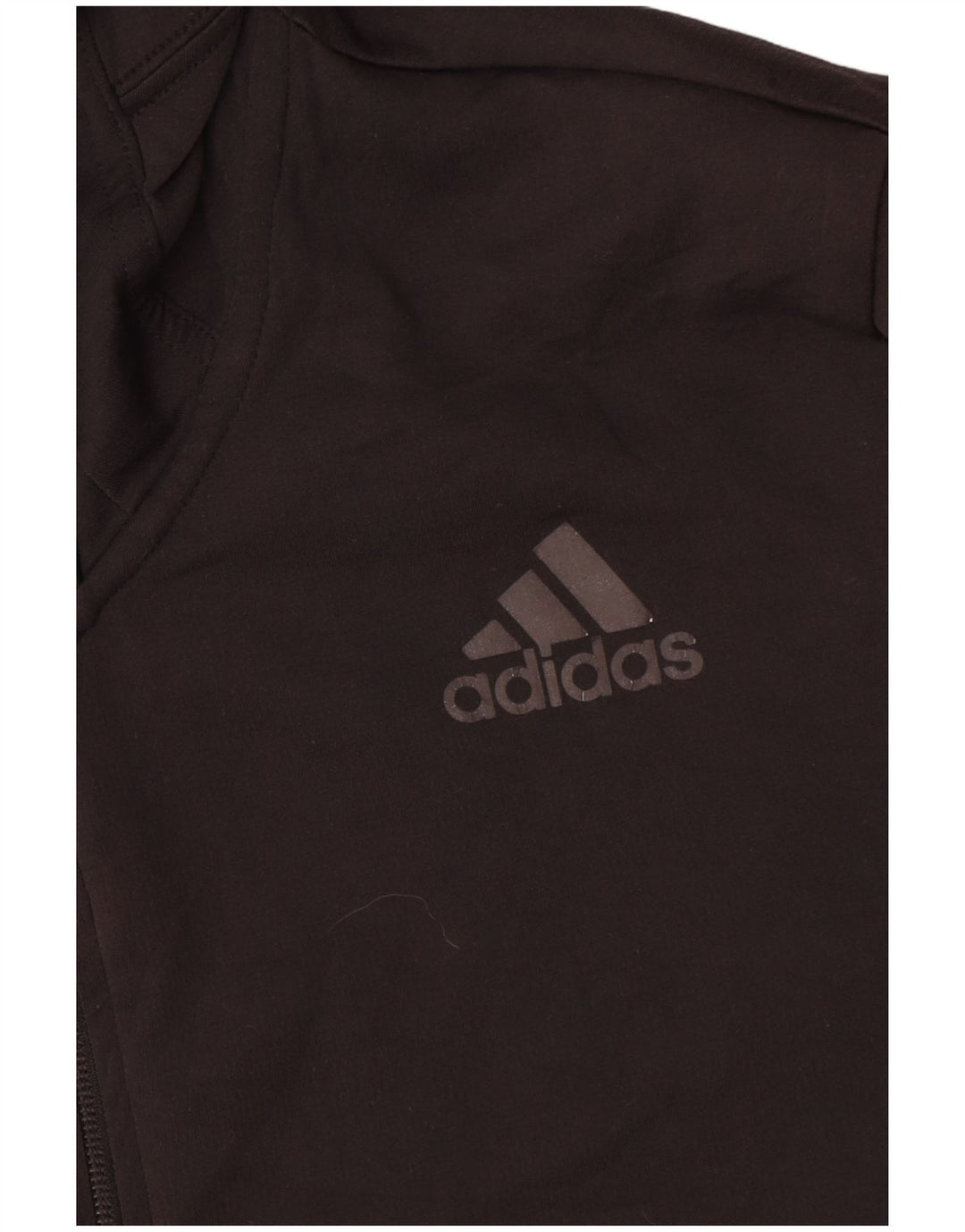 Adidas Herren-Trainingsanzug mit Kapuze, Jacke, mittelgroß, Schwarz