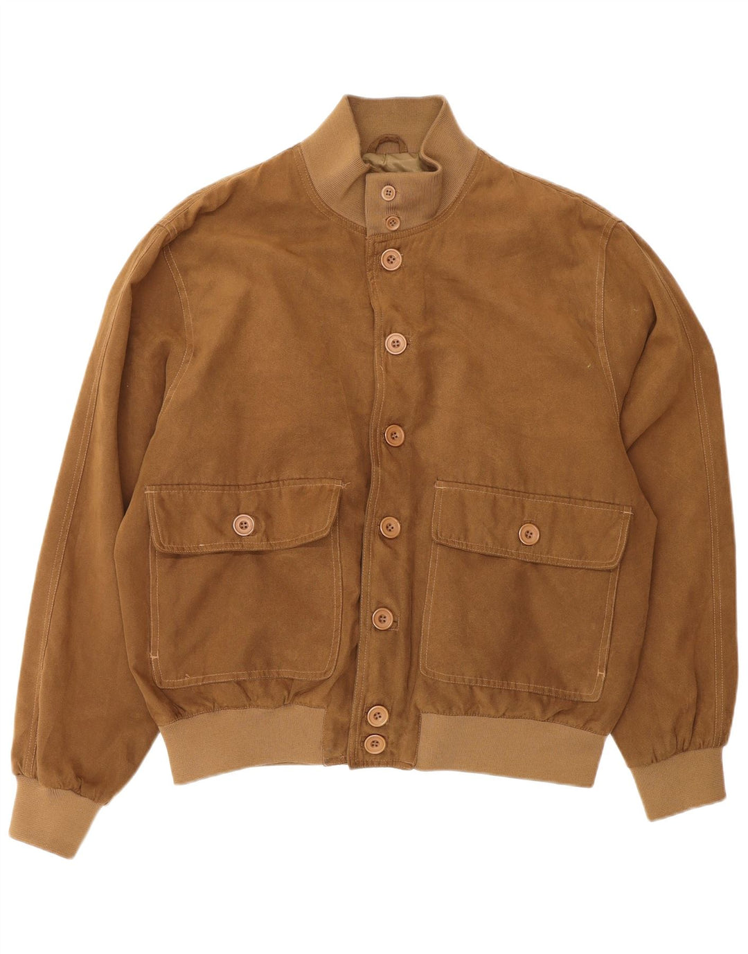 Brugi Herren Bomberjacke IT 52 XL Beige Polyester