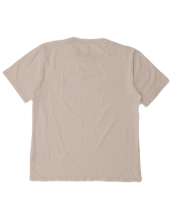 Converse Damen T-Shirt Top UK 14 Medium Weiß