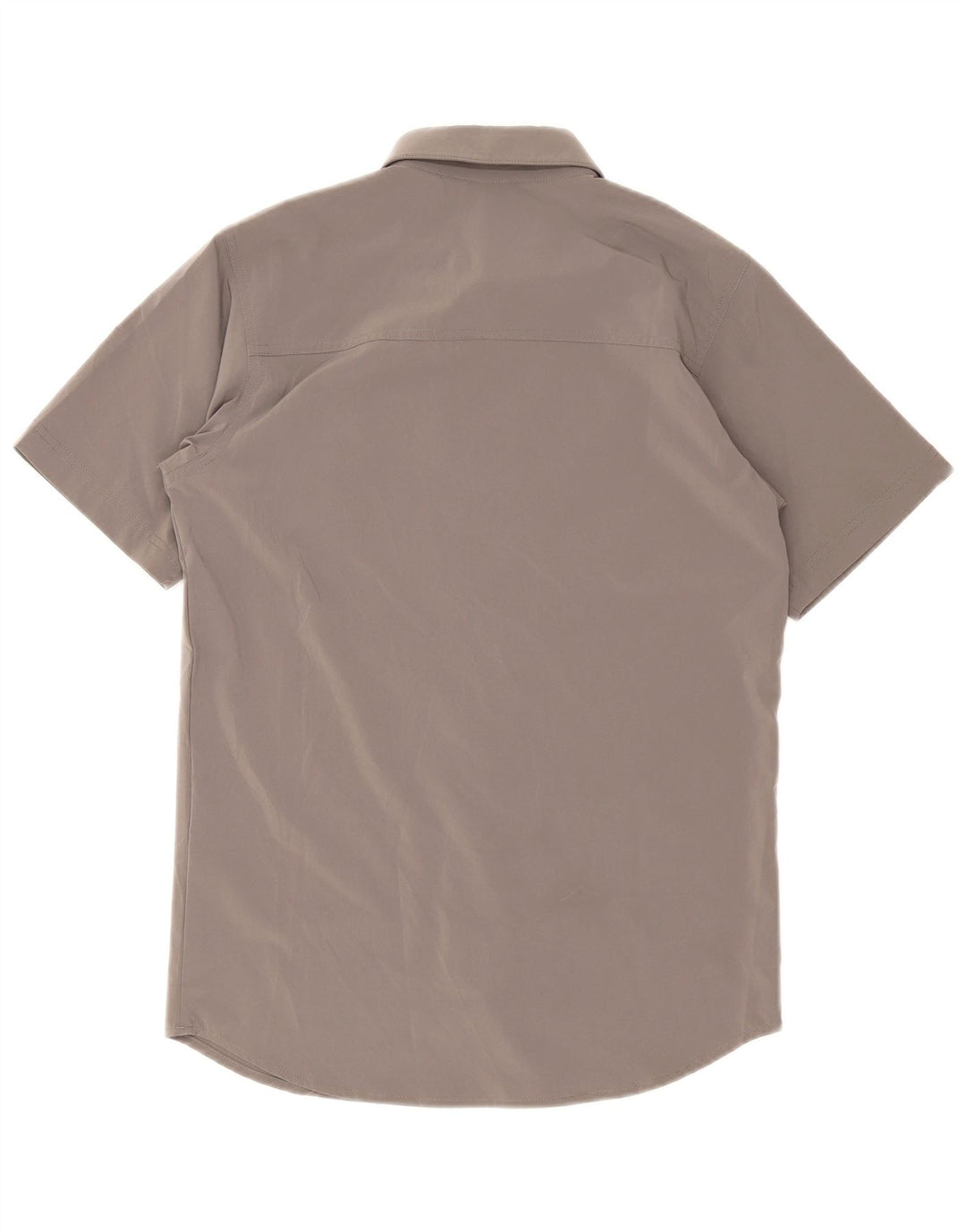 Columbia Herren-Kurzarmhemd, klein, grau, Polyester