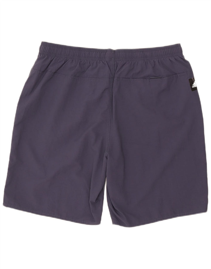 Adidas Herren Sport Shorts 2XL Marineblau Nylon
