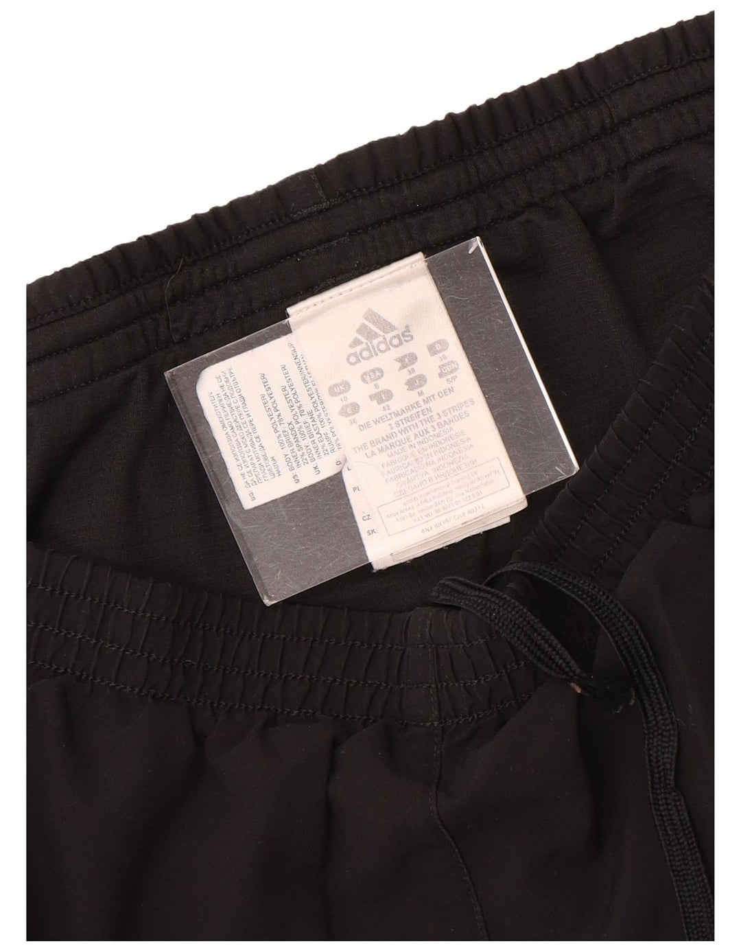 Adidas Damen Sportshorts UK 10 Small Schwarz