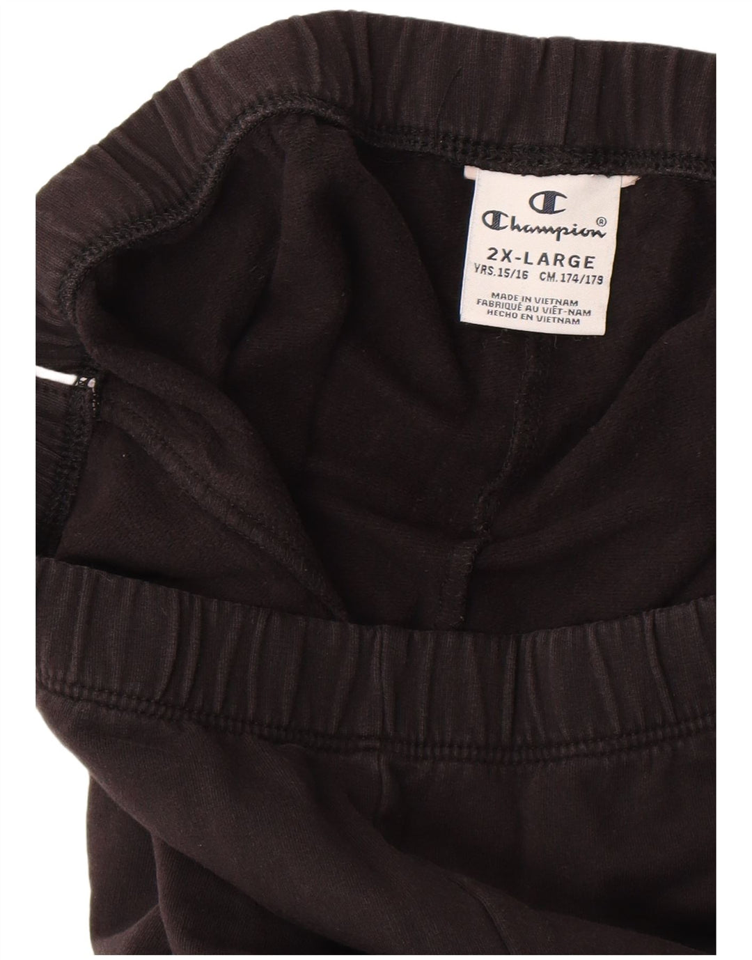 Champion Leggings für Mädchen, 15–16 Jahre, 2XL, Schwarz