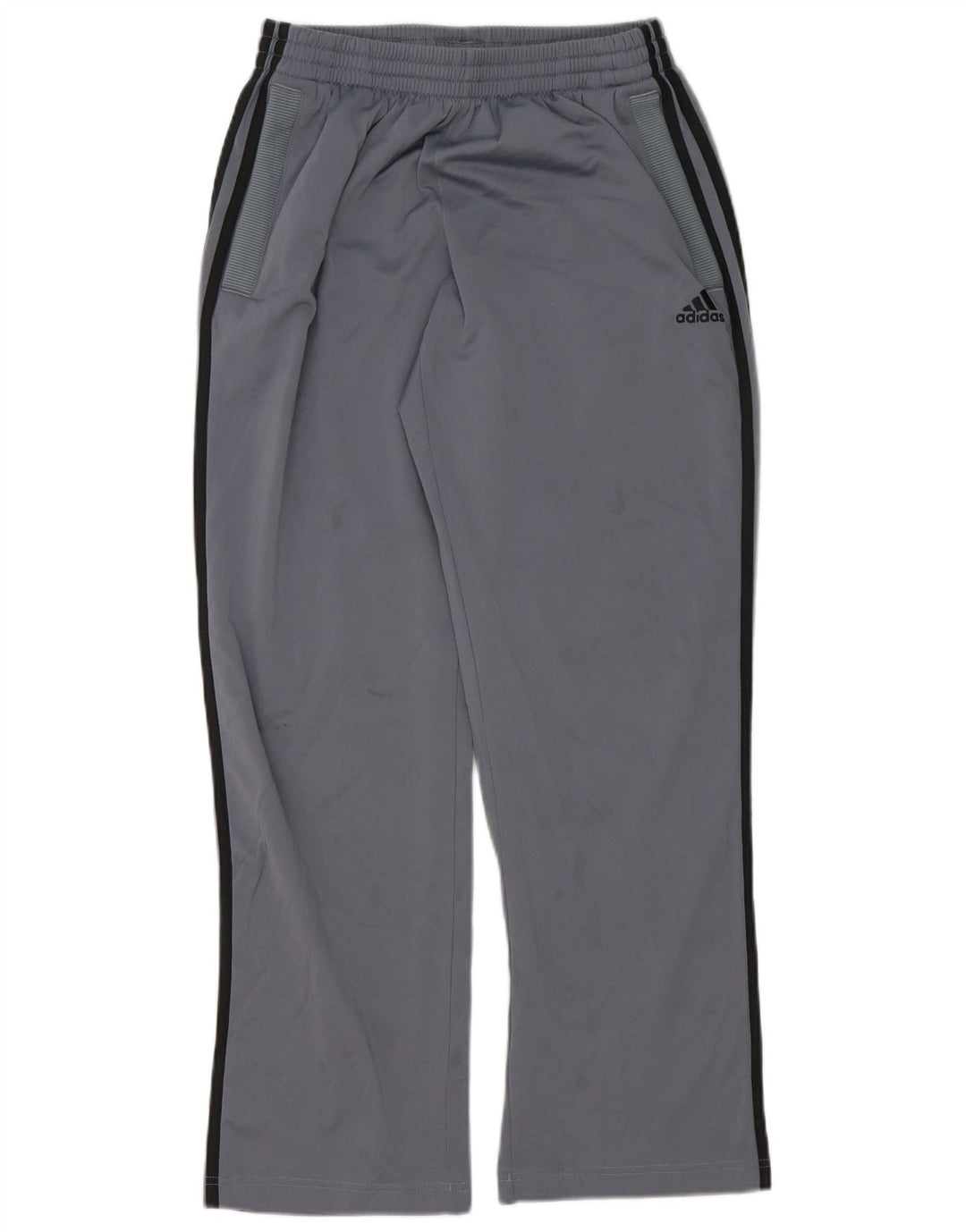 Adidas Herren-Trainingshose, klein, grau, Polyester