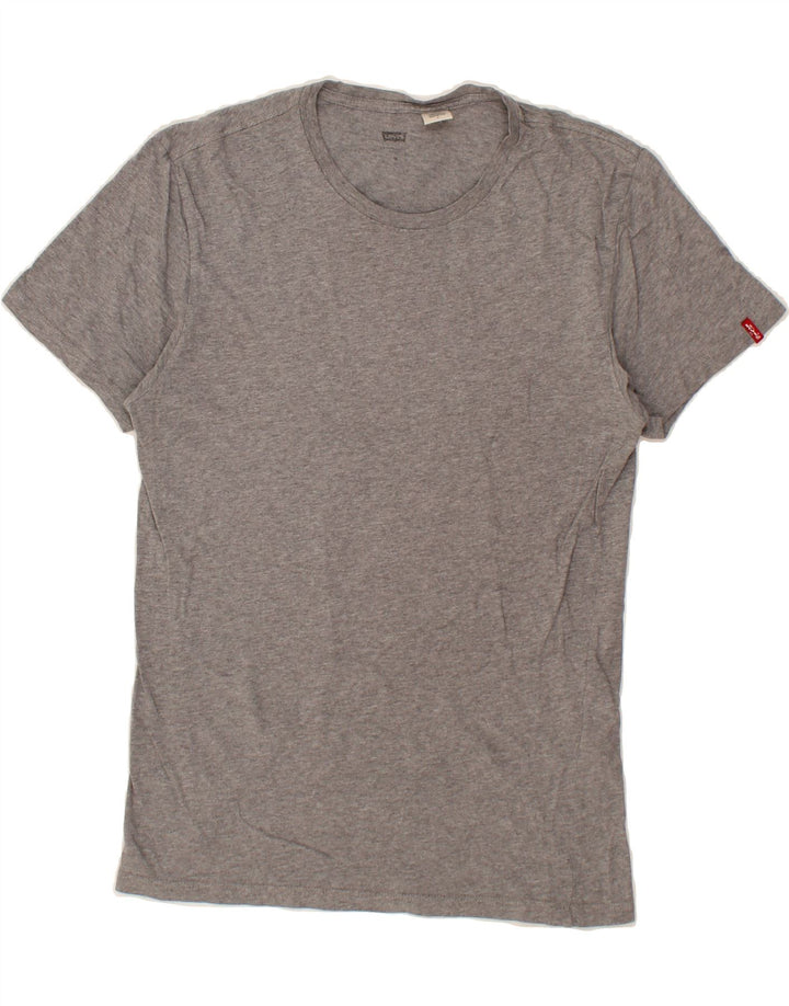 LEVI'S Mens T-Shirt Top Medium Grey Cotton Vintage Levi's and Second-Hand Levi's from Messina Hembry 