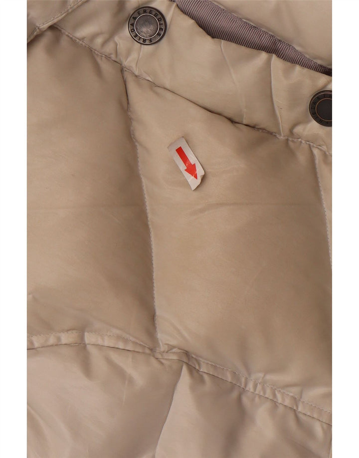 FRIEDA & FREDDIES Damen Wattierte Weste EU 40 Mittelbeige Polyester