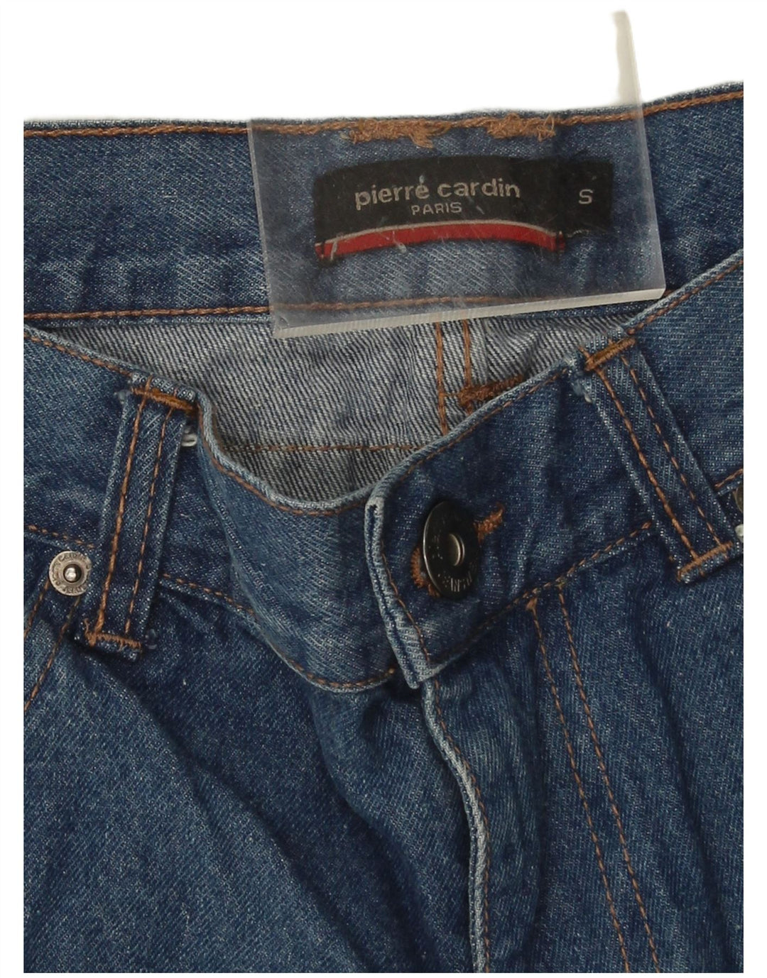 Pierre Cardin Herren-Jeansshorts, Größe S, W28, Blau, Baumwolle