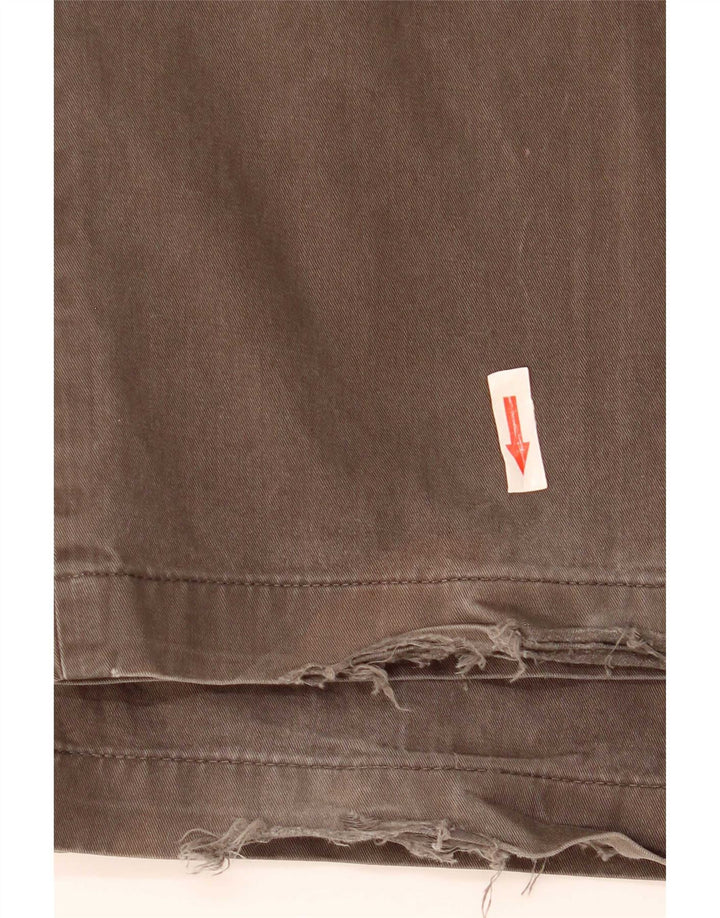 Marks & Spencer Herren-Chinohose, normal, W36, L31, Khaki, Baumwolle