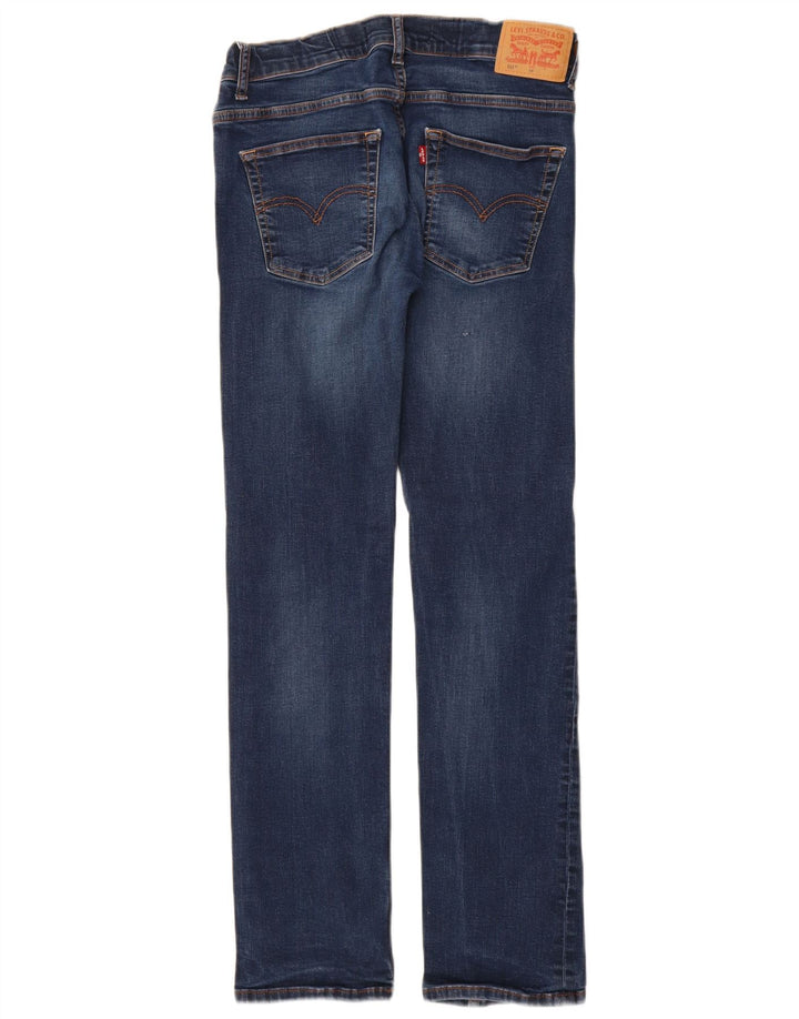 Levi's Jungen 511 Slim Jeans 15–16 Jahre W28 L31 Blaue Baumwolle