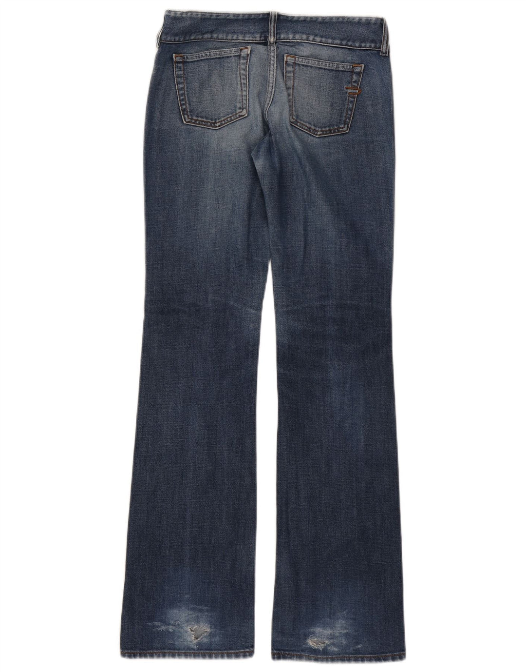 Diesel Damen Bootcut Jeans W27 L33 Blaue Baumwolle