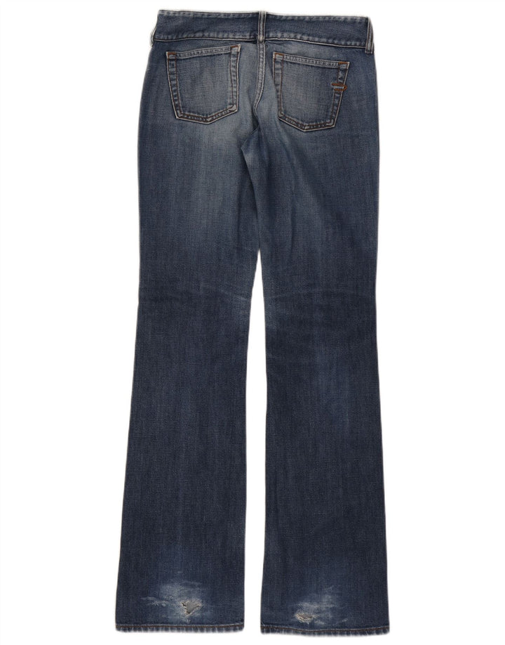 Diesel Damen Bootcut Jeans W27 L33 Blaue Baumwolle