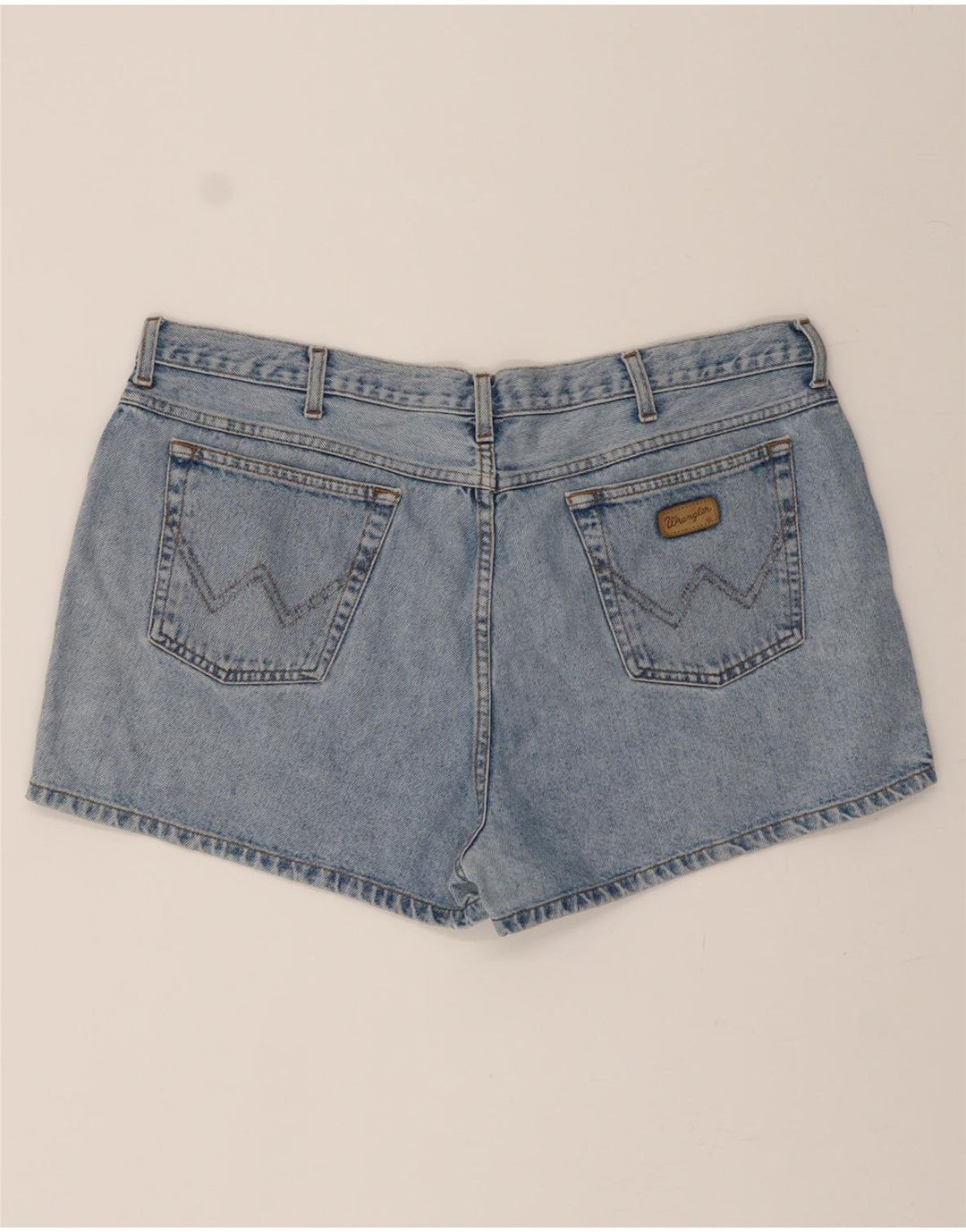WRANGLER Mens Denim Shorts W31 Medium Blue Cotton Vintage Wrangler and Second-Hand Wrangler from Messina Hembry 