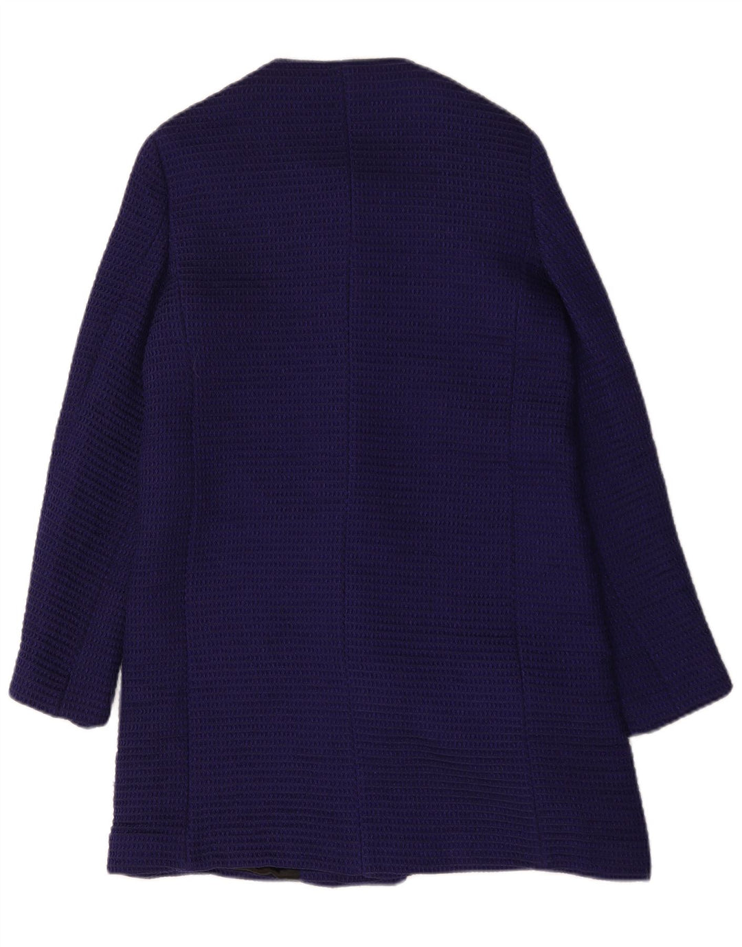 Zara Damen Mantel UK 10 Small Marineblau