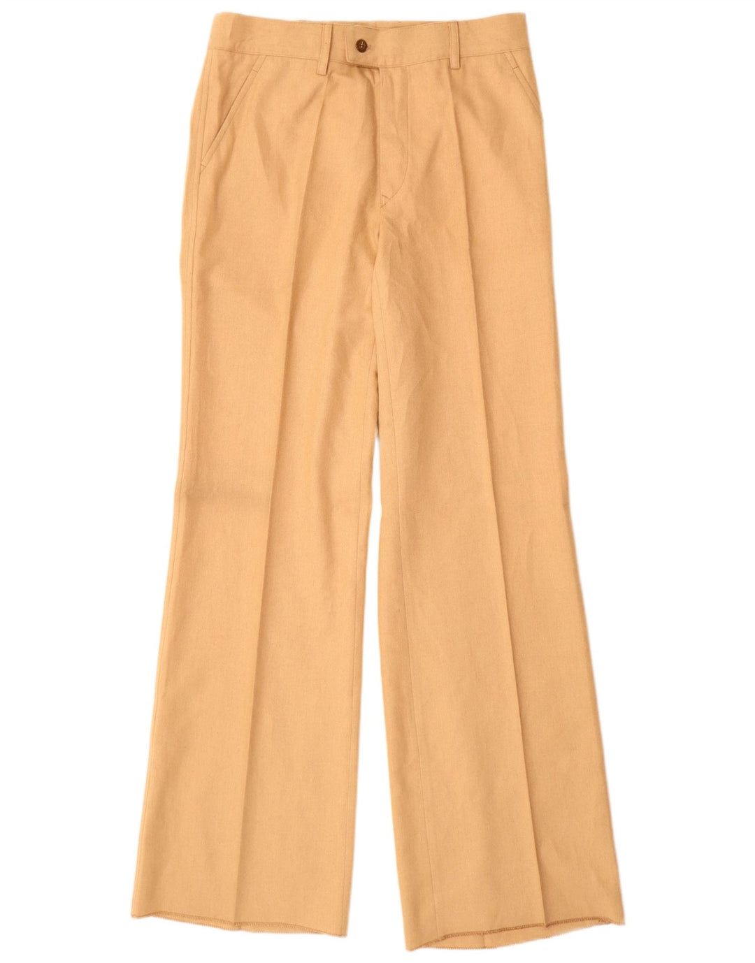 VINTAGE Damen 2-teiliges Set UK 12 Medium W28 L34 Beige