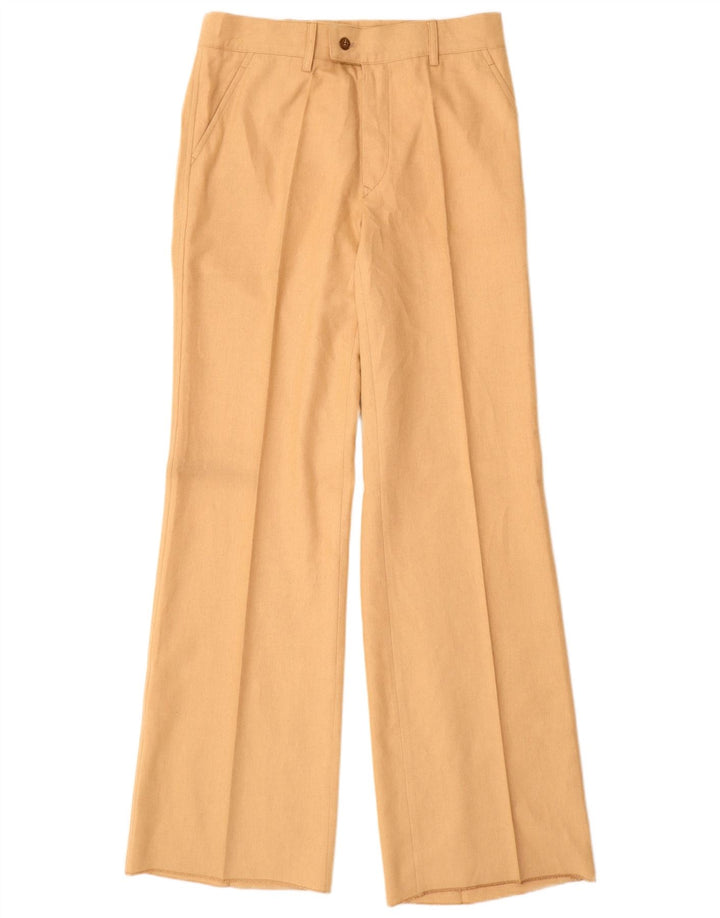 VINTAGE Damen 2-teiliges Set UK 12 Medium W28 L34 Beige