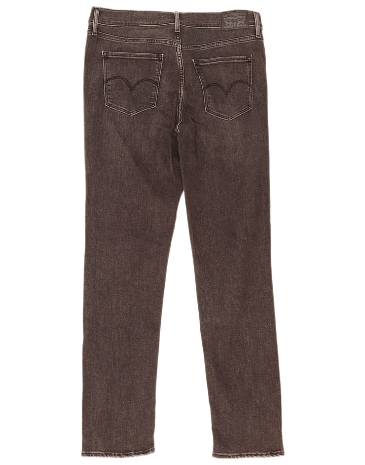 Levi's Damen 312 Shaping Slim Jeans W31 L29 Graue Baumwolle