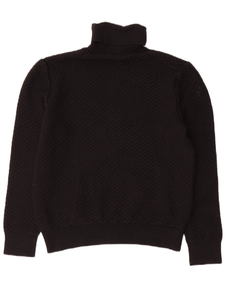 TRUSSARDI Rollkragenpullover für Damen, Gr. 20, 2XL, Schwarz