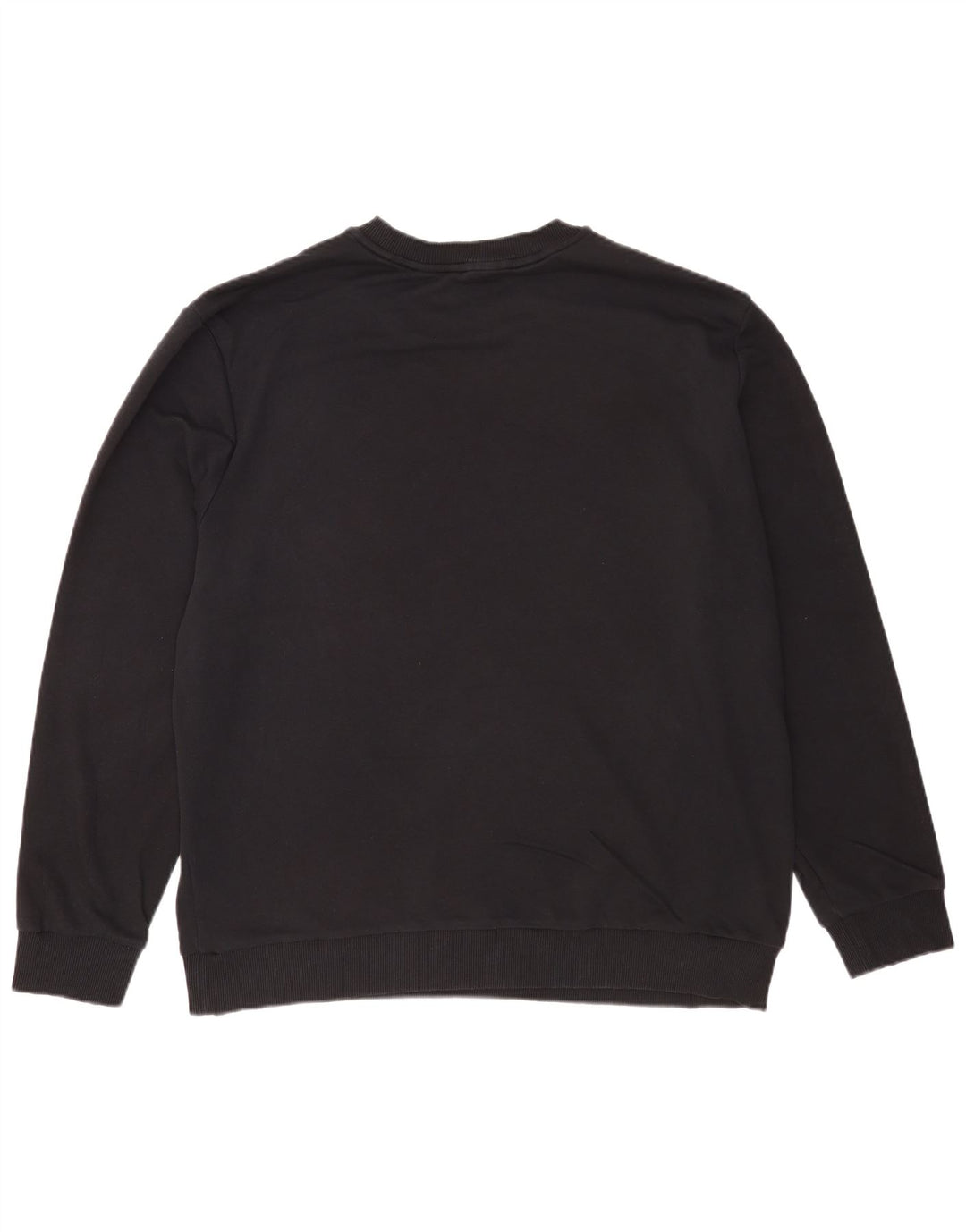 Calvin Klein Herren Graphic Sweatshirt Pullover 2XL Schwarz Baumwolle