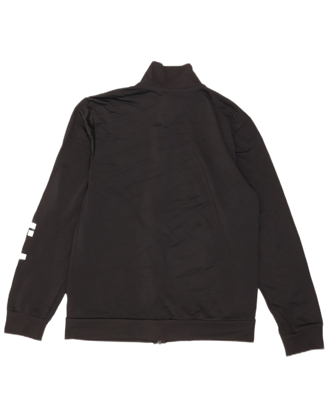 Adidas Herren Graphic Trainingsanzug Top Jacke UK 44/46 Large Schwarz Polyester