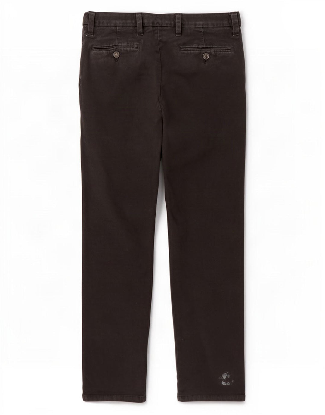 Marks & Spencer Herren Straight Regular Chinohose W34 L29 Schwarze Baumwolle