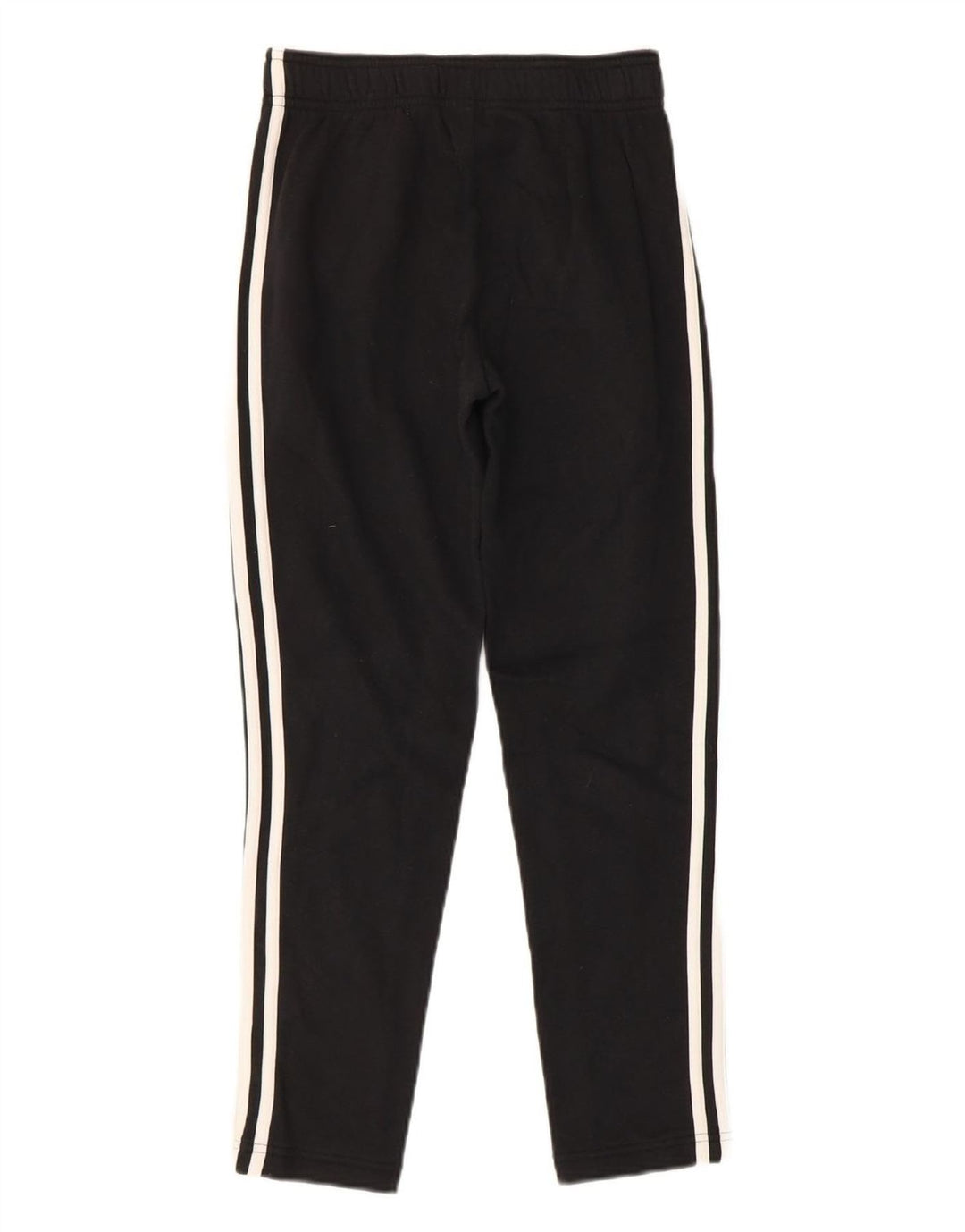 ADIDAS Boys Tracksuit Trousers 11-12 Years  Black Cotton
