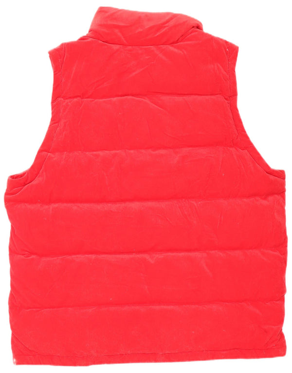 Adidas Damen Wattierte Weste UK 22 3XL Rot