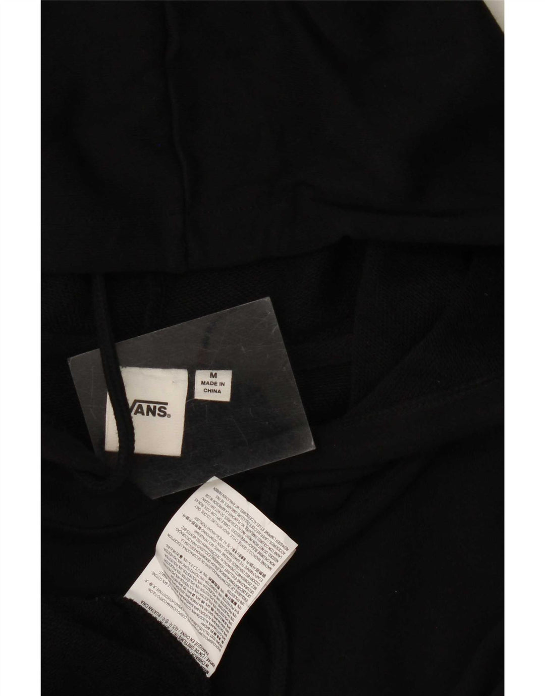 Vans Herren-Kapuzenpullover mit Grafik, mittelschwarz, geometrisch, Baumwolle