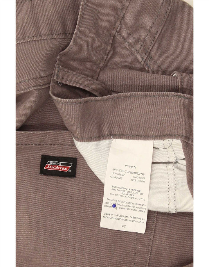 Dickies Herren-Freizeitshorts W42 2XL Graues Colourblock-Polyester