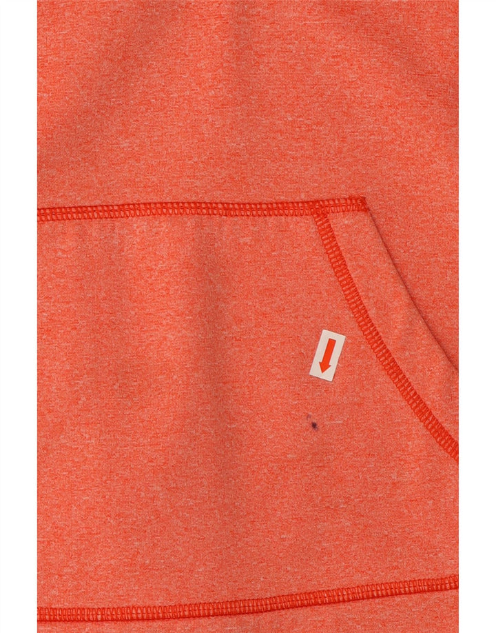 THE NORTH FACE Damen-Kapuzenpullover mit Grafik, UK 14, Größe L, Orange, Polyester