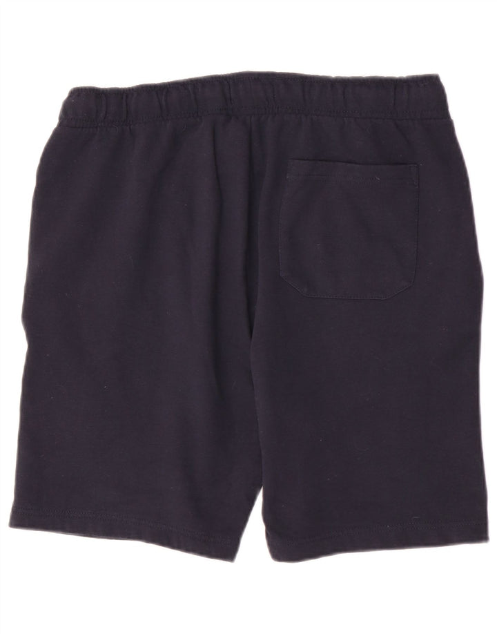 French Connection Herren-Sportshorts, groß, marineblaue Baumwolle
