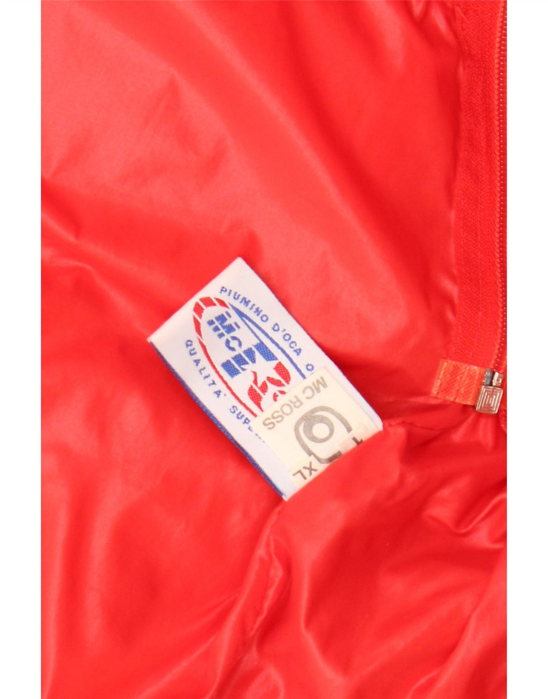 MC Ross Herren Wattierte Jacke UK 42 XL Rot Polyamid