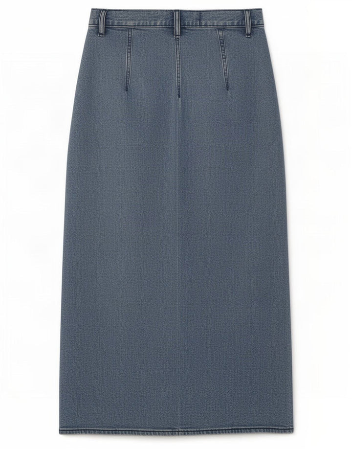 Vintage Damen Jeansrock W27 Klein Blau