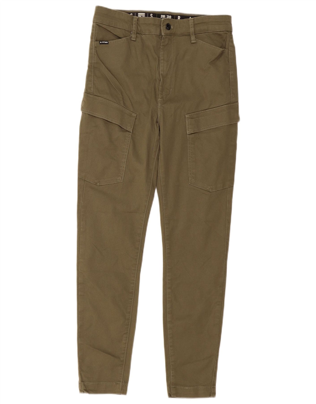 G-STAR Herren Slim Cargohose W28 L30 Khaki Baumwolle