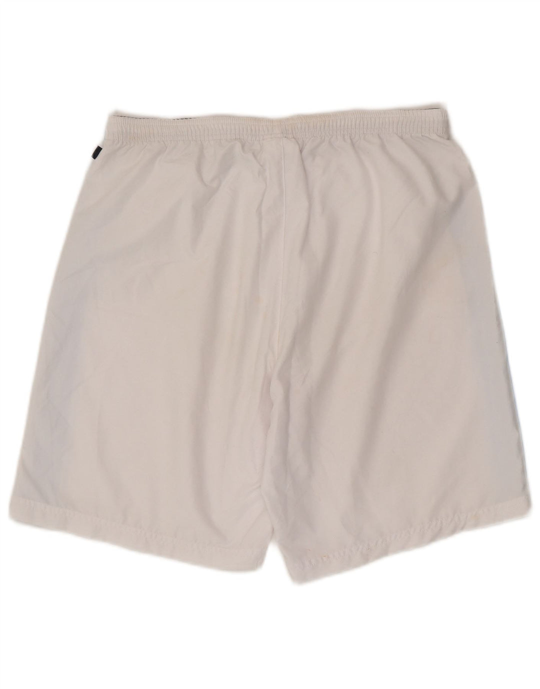 Asics Herren-Sportshorts, groß, weißes Farbblock-Polyester