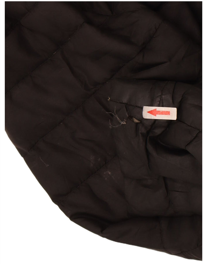 The North Face Damen Wattierte Jacke UK 16 Large Schwarz Polyester