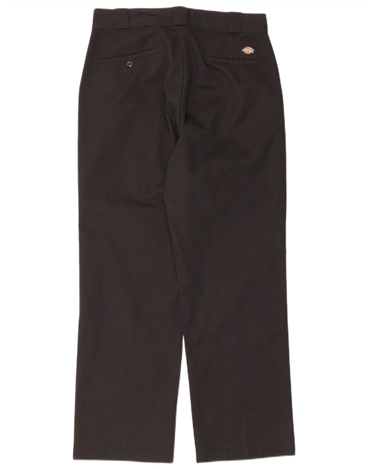 Dickies Herren Straight Chino Hose W32 L27 Schwarz Polyester